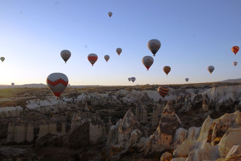 Kapadokya'nın ekmeği havadan geliyor